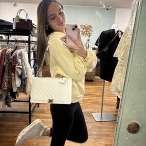 INC Shoulder Bag white